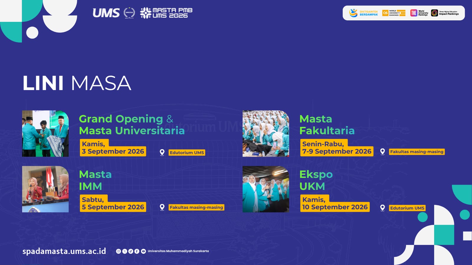 Masta PMB UMS 2026
